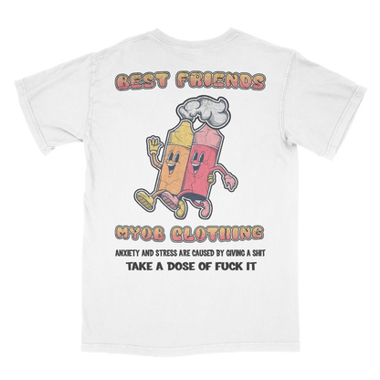 MYOB Retro Best Friends Vintage T-Shirt