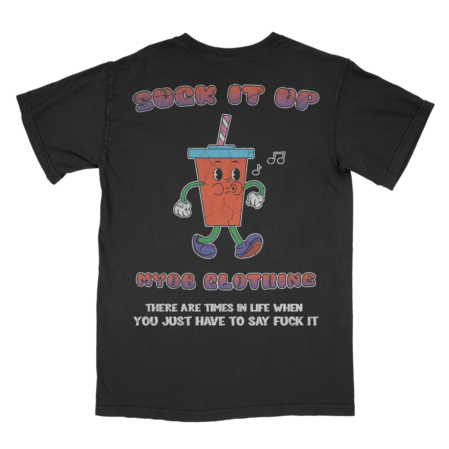 MYOB Retro Suck It Up Vintage T-Shirt