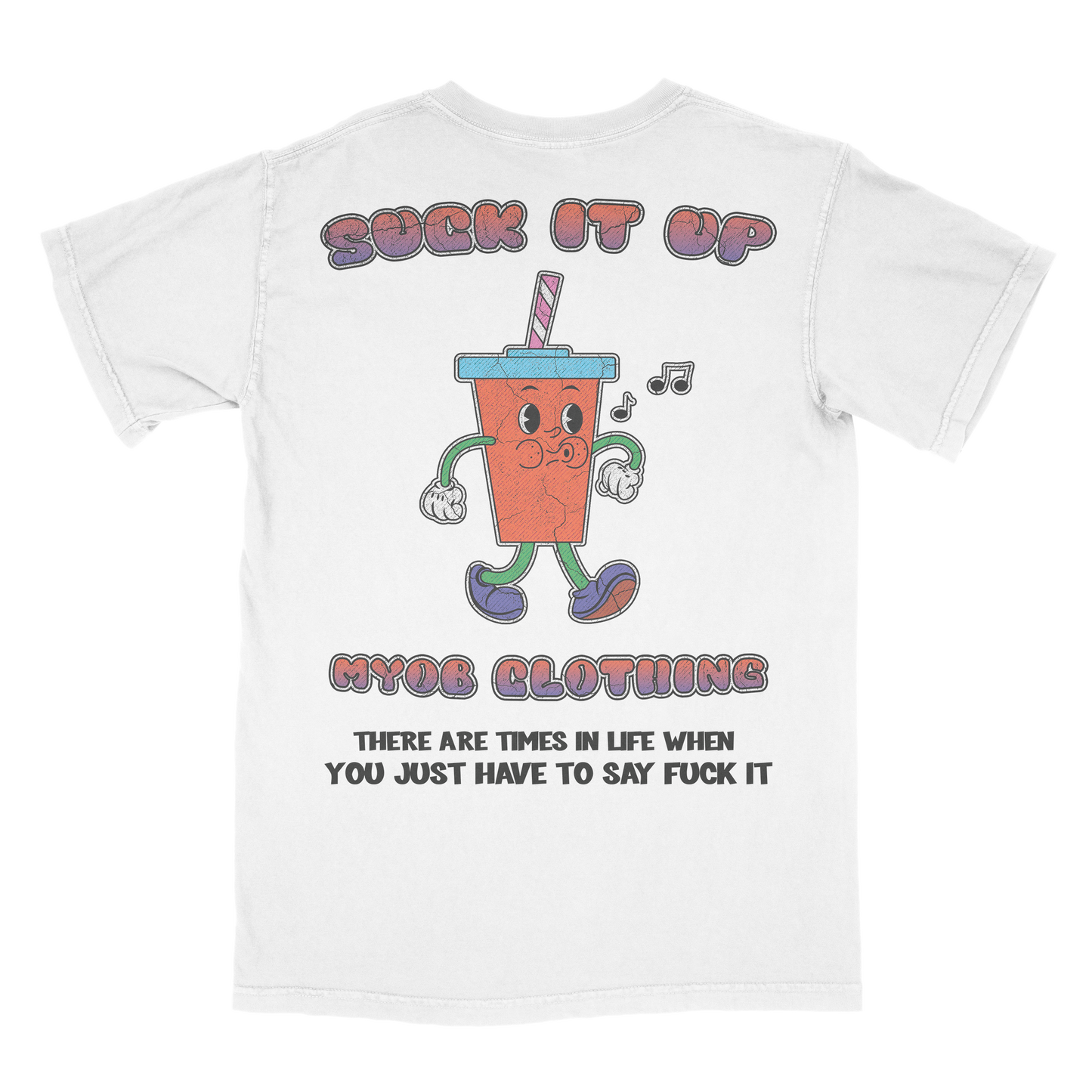 MYOB Retro Suck It Up Vintage T-Shirt